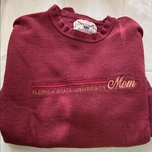 Oarsman Women's Maroon Florida State University Mom Sweatshirt